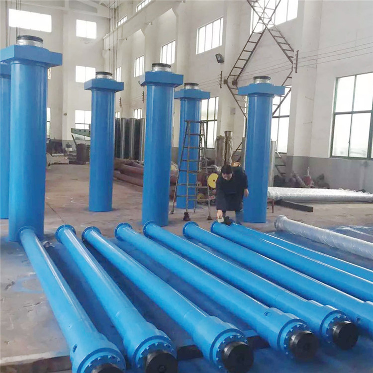 Oil cylinder for multilayer board production line